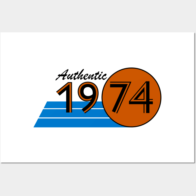 Authentic 1974 Wall Art by Cosmic-Fandom